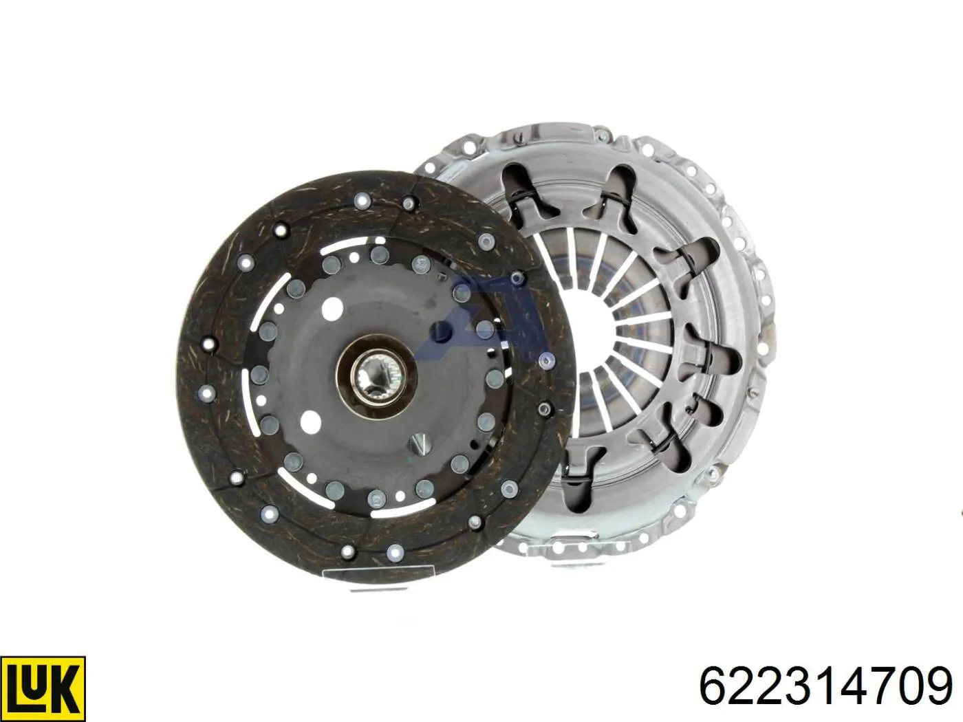 Комплект сцепления (3 части) VALEO 828661 цена, от 55.61 USD