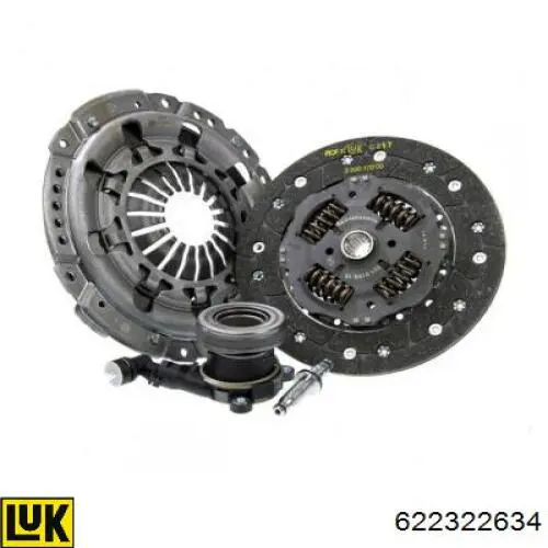 Комплект сцепления (3 части) VALEO 834571 цена, от 202.13 USD