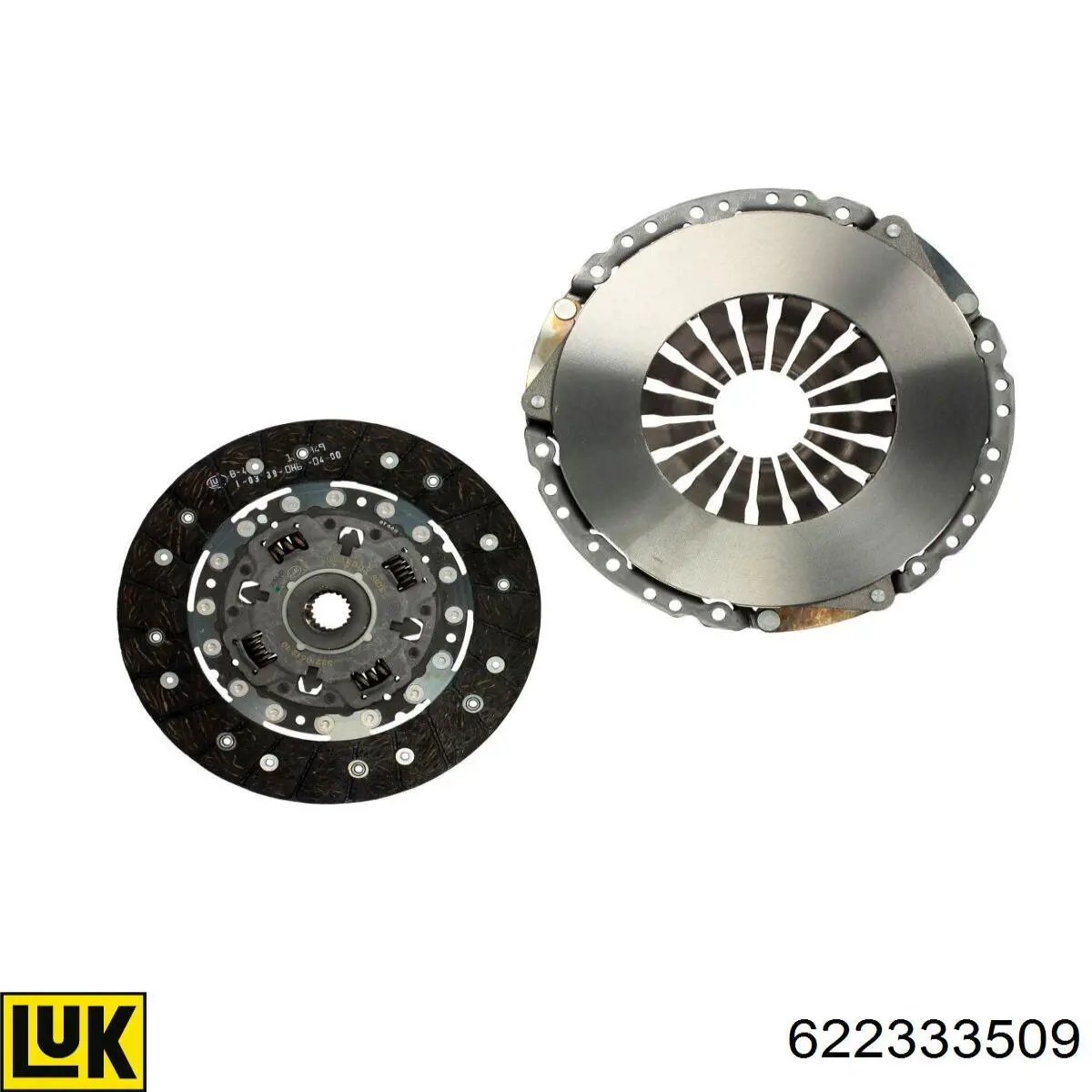 55222123 Fiat/Alfa/Lancia kit de embraiagem (3 peças)