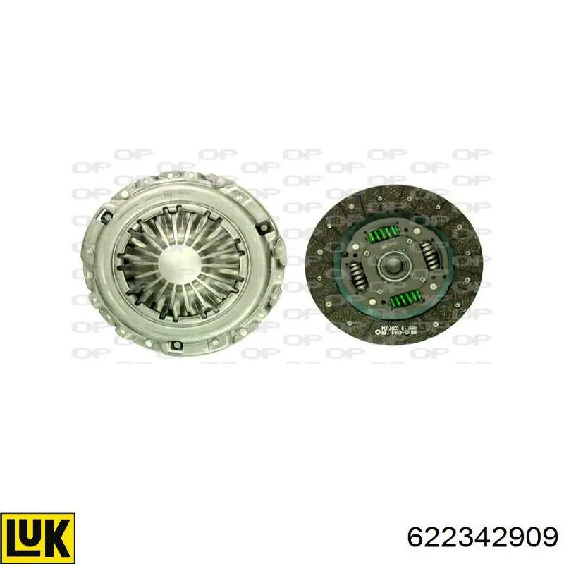 Комплект сцепления VALEO 832622