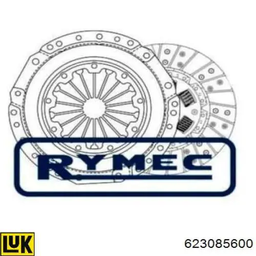 0152503901 Mercedes Сцепление в сборе