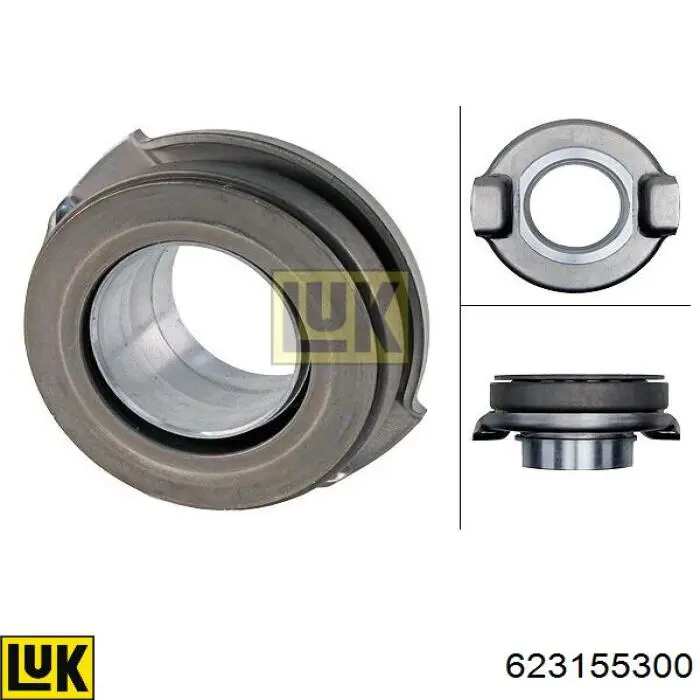 623155300 LUK Kit de embraiagem (3 peças)