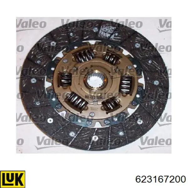 Купить 623167200 LUK Комплект сцепления (диск, корзина, подшипник)