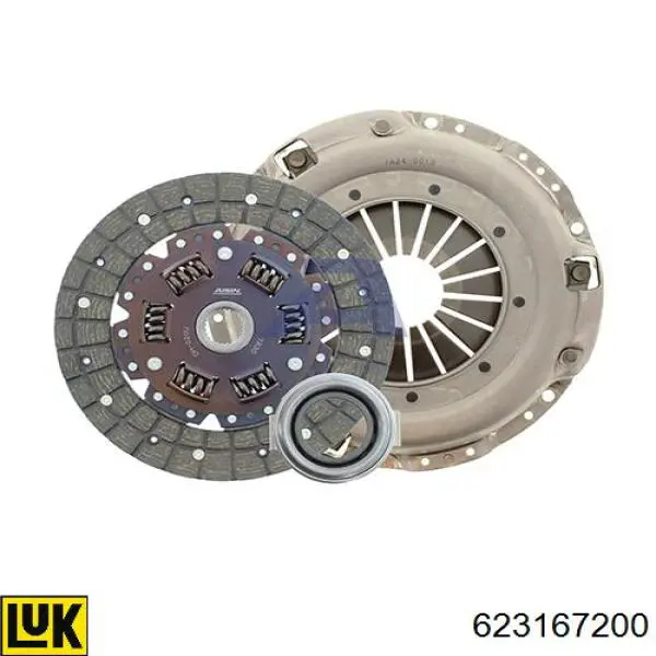Комплект сцепления (3 части) LUK 623167200 цена, от 155.23 USD
