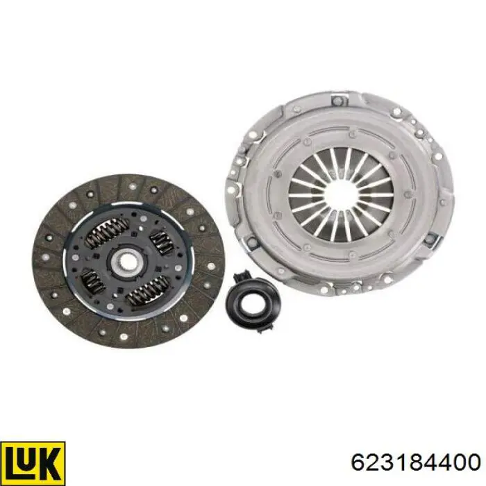 Комплект сцепления (3 части) LUK 623184400 цена, от 171.84 USD