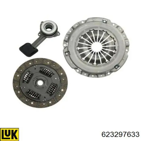 Купить 3000990511 Sachs Комплект сцепления (диск, корзина, подшипник)
