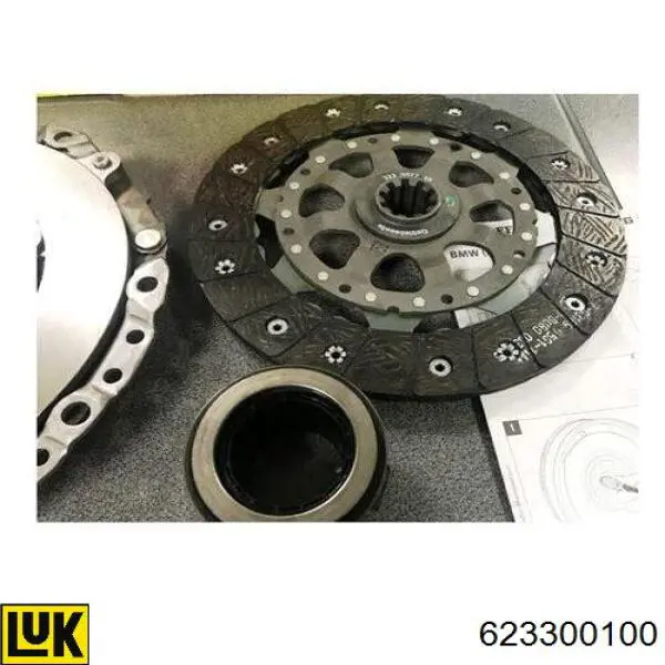 Купить 623300100 LUK Комплект сцепления (диск, корзина, подшипник)