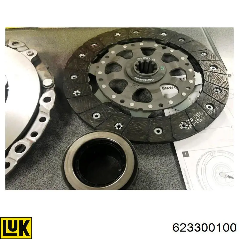 Комплект сцепления (3 части) LUK 623300100 цена, от 174.48 USD
