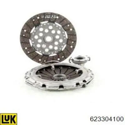 Комплект сцепления (3 части) LUK 623304100 цена, от 149.04 USD