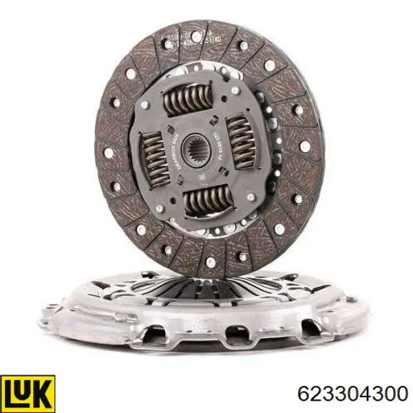 Купить 623304300 LUK Комплект сцепления (диск, корзина, подшипник)
