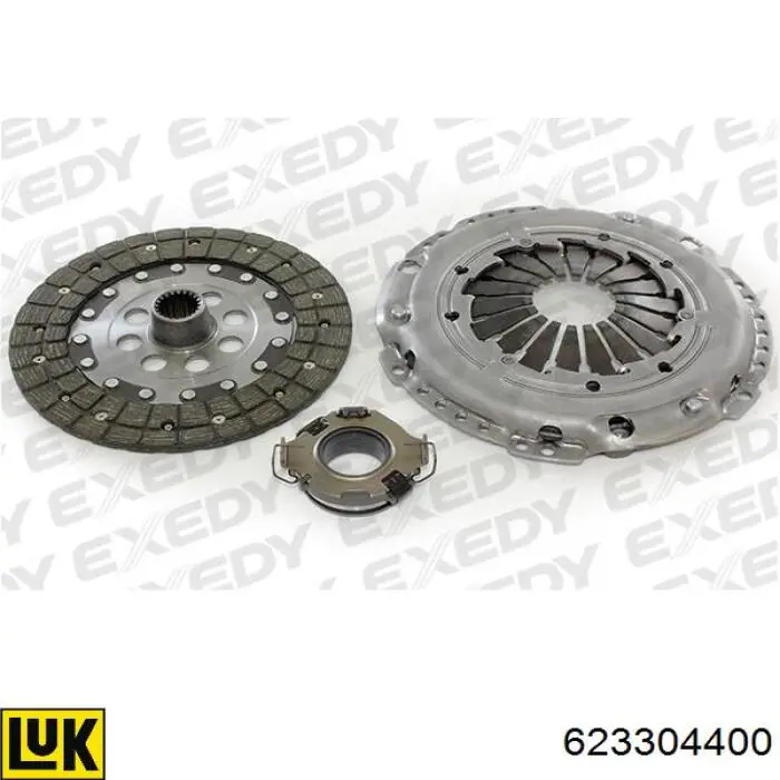 Комплект сцепления (3 части) LUK 623304400 цена, от 195.98 USD