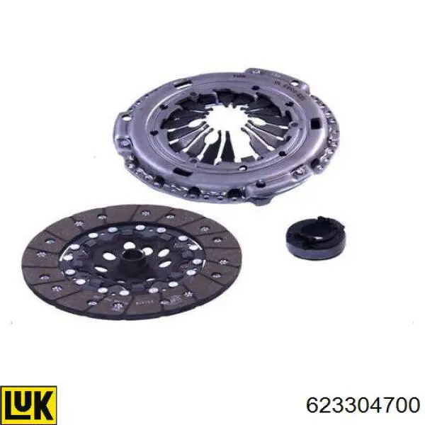 Комплект сцепления (3 части) LUK 623304700 цена, от 196.37 USD