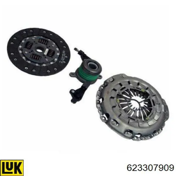 Комплект сцепления (3 части) Sachs 3000856401 цена, от 222.23 USD
