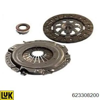 Комплект сцепления (3 части) LUK 623308200 цена, от 199.87 USD