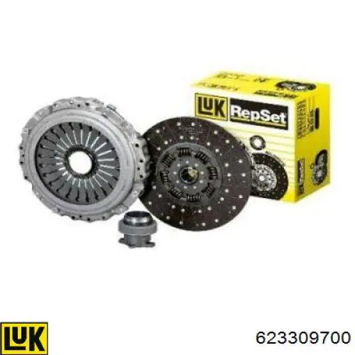 Комплект сцепления (3 части) LUK 623309700 цена, от 166.41 USD