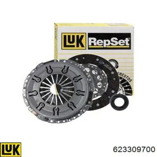 Комплект сцепления (3 части) LUK 623309700 цена, от 166.41 USD