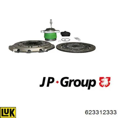 Комплект сцепления (3 части) LUK 623312333 цена, от 242.23 USD