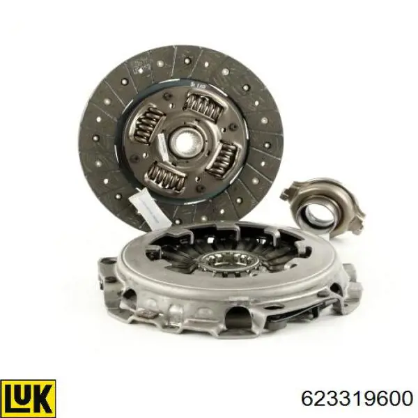 Комплект сцепления (3 части) LUK 623319600 цена, от 294.47 USD