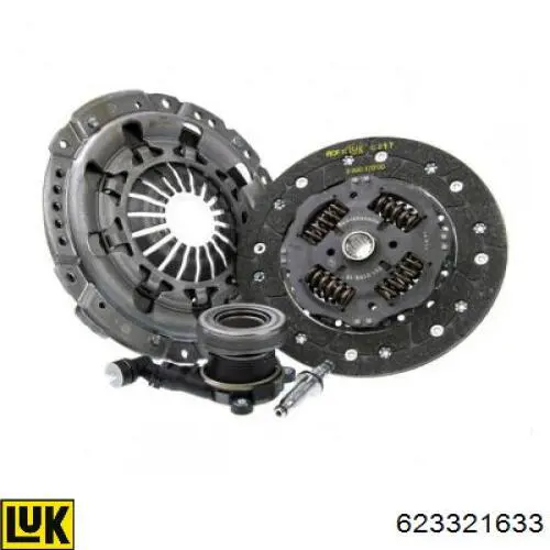 Комплект сцепления (3 части) LUK 623321633 цена, от 324.61 USD