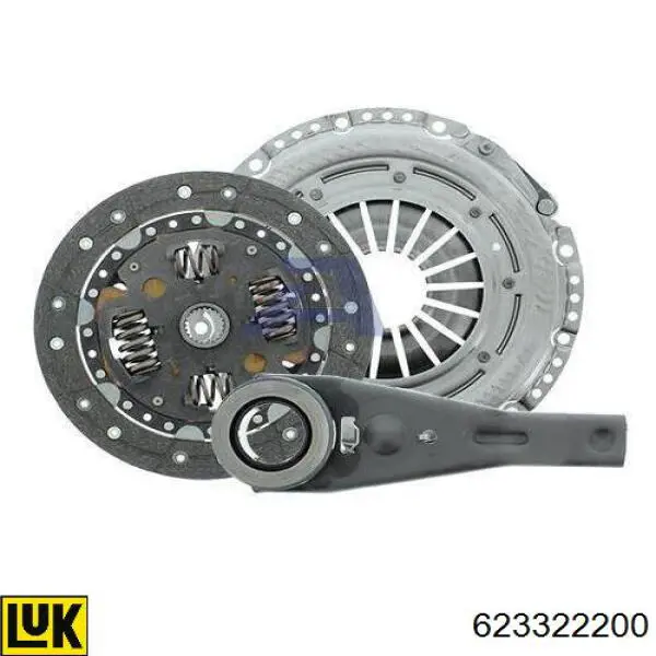 Комплект сцепления (3 части) LUK 623322200 цена, от 224.35 USD