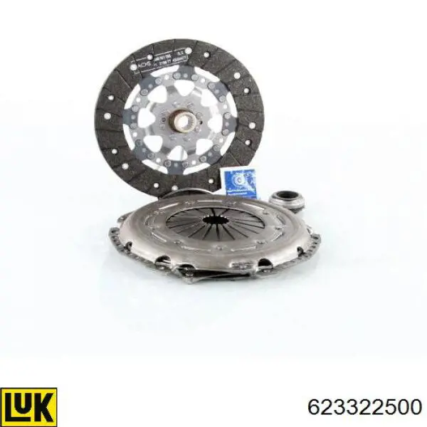 Купить 623322500 LUK Комплект сцепления (диск, корзина, подшипник)
