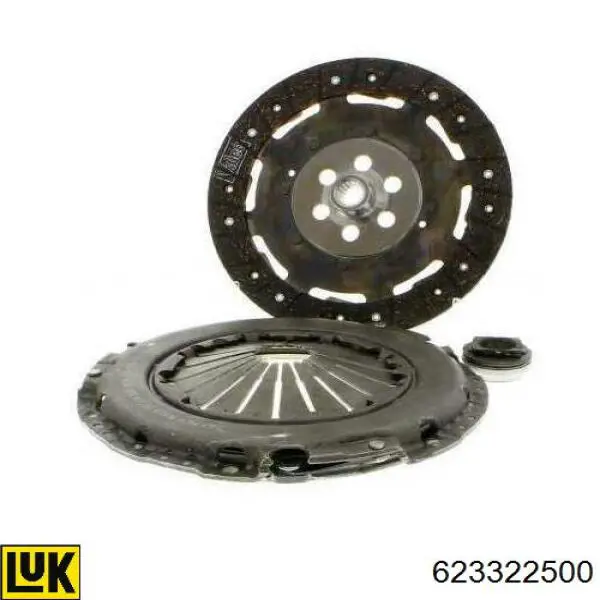 Комплект сцепления (3 части) LUK 623322500 цена, от 146.93 USD