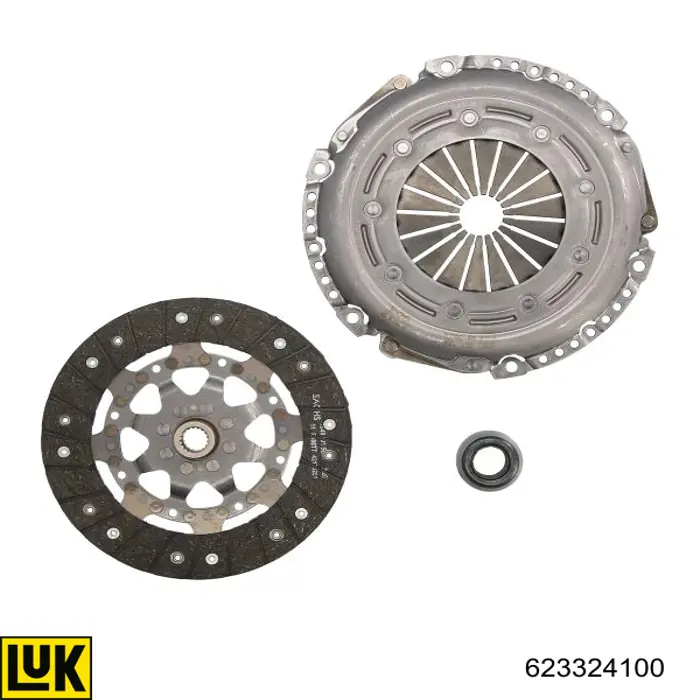 Kit de embraiagem (3 peças) LUK 623324100 preço, a partir de 130,93 USD