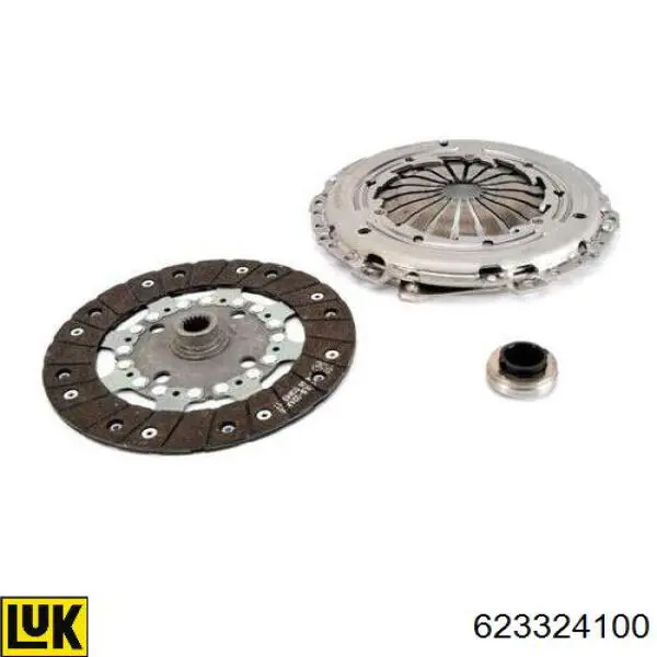 Compre 623324100 LUK Kit de embraiagem (3 peças)