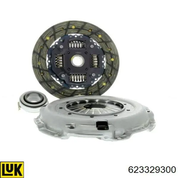 Комплект сцепления (3 части) LUK 623329300 цена, от 189.06 USD