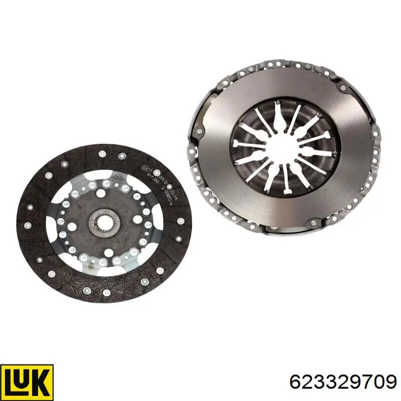 Комплект сцепления (3 части) Renault (RVI) 302054452R цена, от 221.86 USD