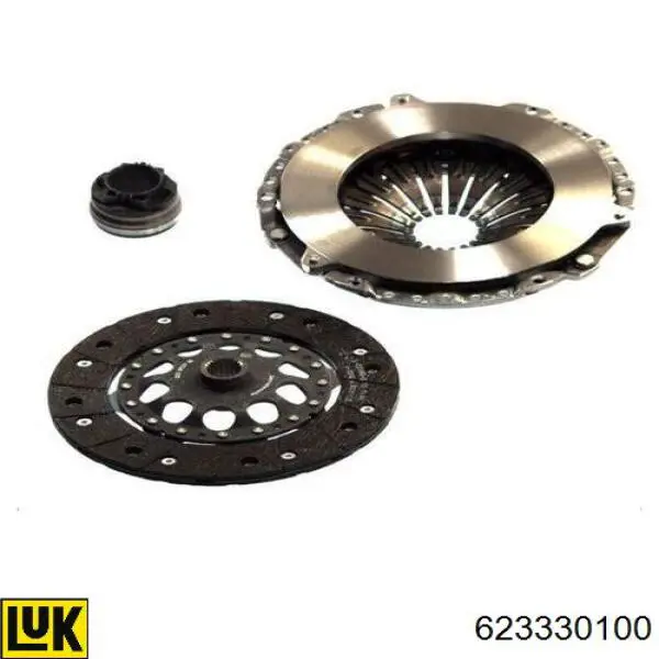 Комплект сцепления (3 части) LUK 623330100 цена, от 214.29 USD