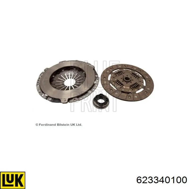 Комплект сцепления (3 части) VAG 0B4141181 цена, от 424.42 USD