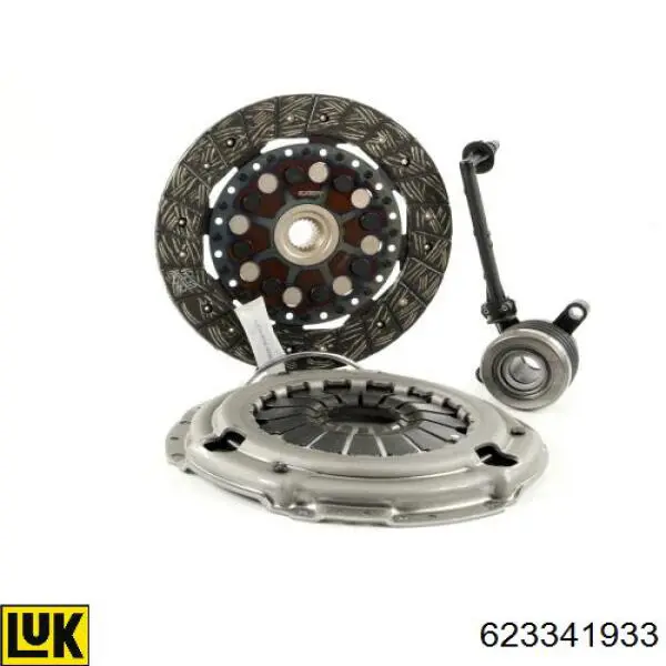 Комплект сцепления (3 части) LUK 623341933 цена, от 185.46 USD