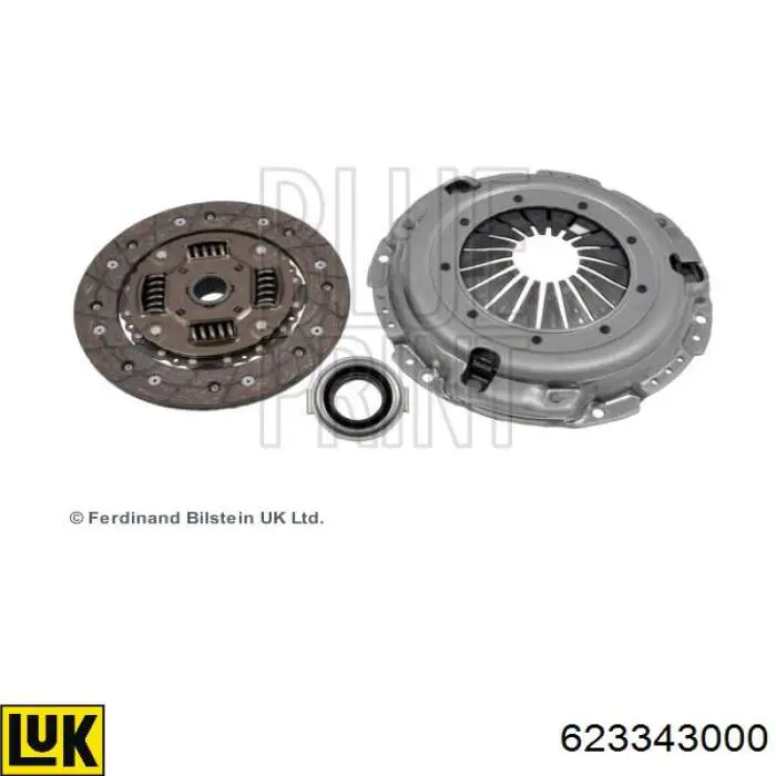 Купить 623343000 LUK Комплект сцепления (диск, корзина, подшипник)