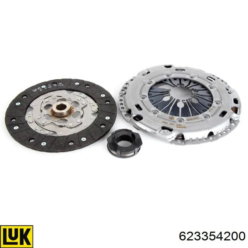 Комплект сцепления (3 части) LUK 623354200 цена, от 221.56 USD
