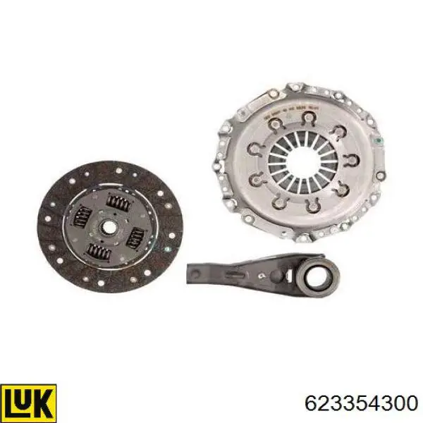 623354300 LUK Kit de embraiagem (3 peças)