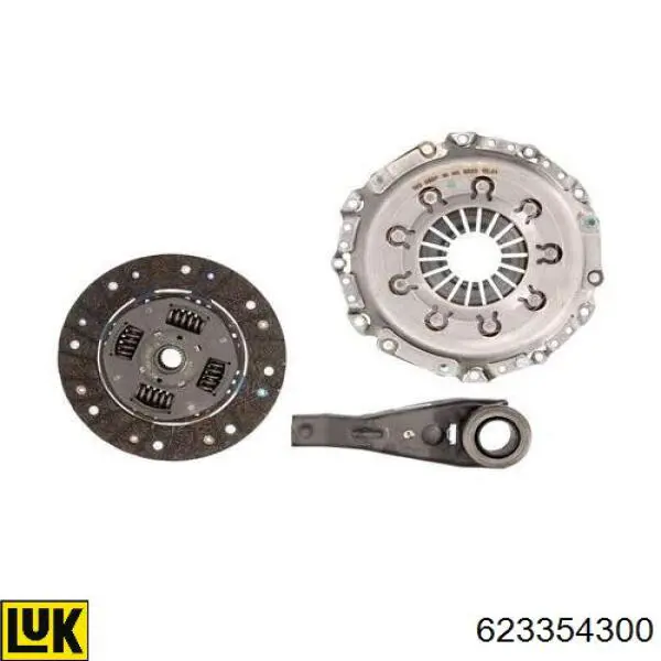 Kit de embraiagem (3 peças) LUK 623354300 preço, a partir de 301,04 USD