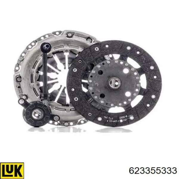 Комплект сцепления (3 части) Renault (RVI) 2335400QAT цена, от 131.91 USD