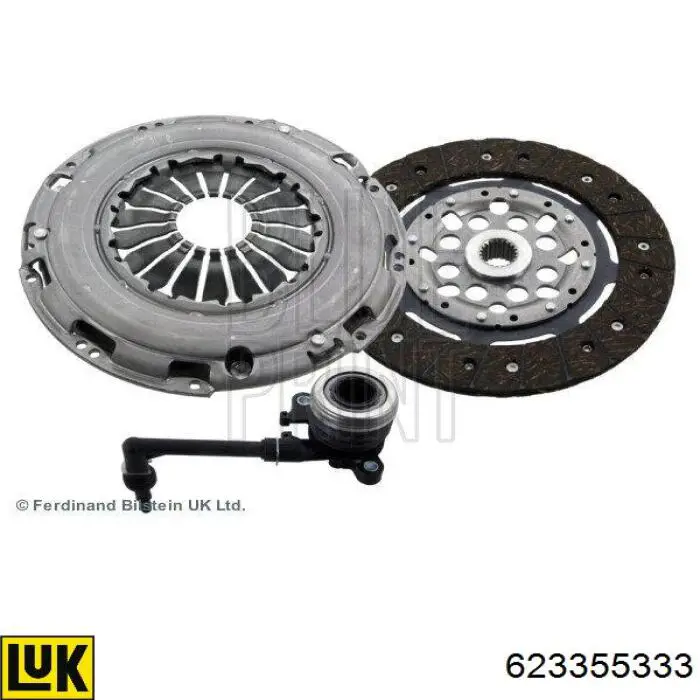 Купить 2335400QAT Renault (RVI) Комплект сцепления (диск, корзина, подшипник)