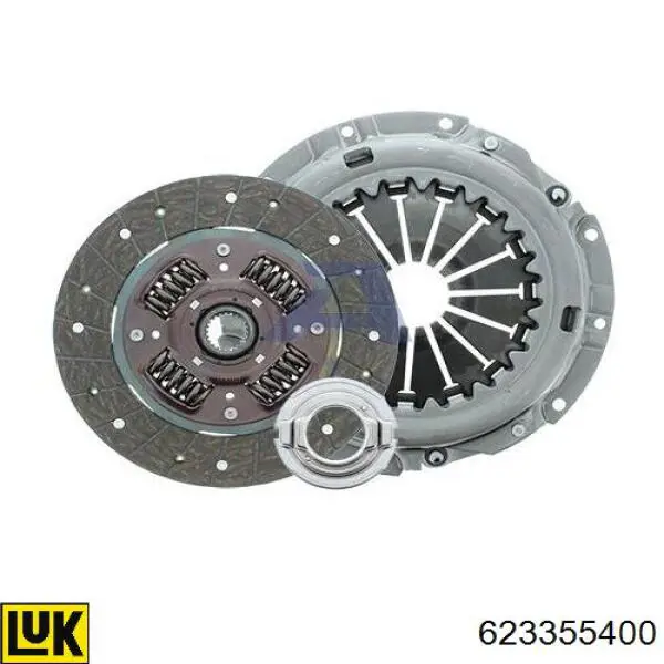 Купить 623355400 LUK Комплект сцепления (диск, корзина, подшипник)