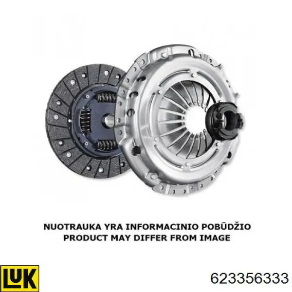 Комплект сцепления (3 части) LUK 623356333 цена, от 280.62 USD