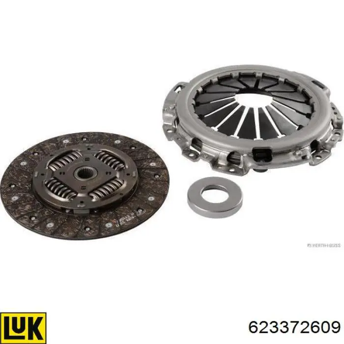 Комплект сцепления (3 части) LUK 623372609 цена, от 331.45 USD