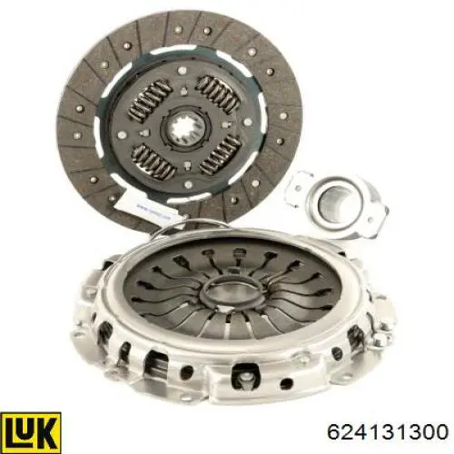 Комплект сцепления (3 части) LUK 624131300 цена, от 183.48 USD