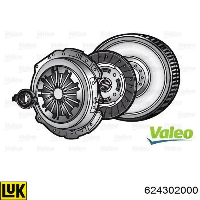 Комплект сцепления Blue Print ADBP300045