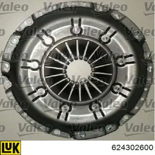 Комплект сцепления (3 части) LUK 624302600 цена, от 232.97 USD