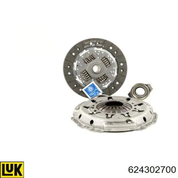 Комплект сцепления (3 части) LUK 624302700 цена, от 138.08 USD