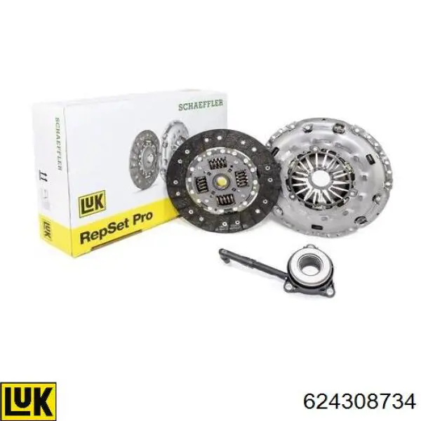 Комплект сцепления (3 части) VALEO 834332 цена, от 251.54 USD