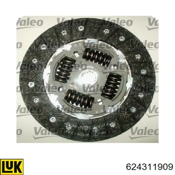 Комплект сцепления (3 части) Sachs 3000951133 цена, от 224.33 USD
