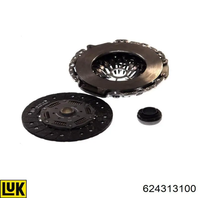 Комплект сцепления (3 части) INA 624313100 цена, от 280.67 USD