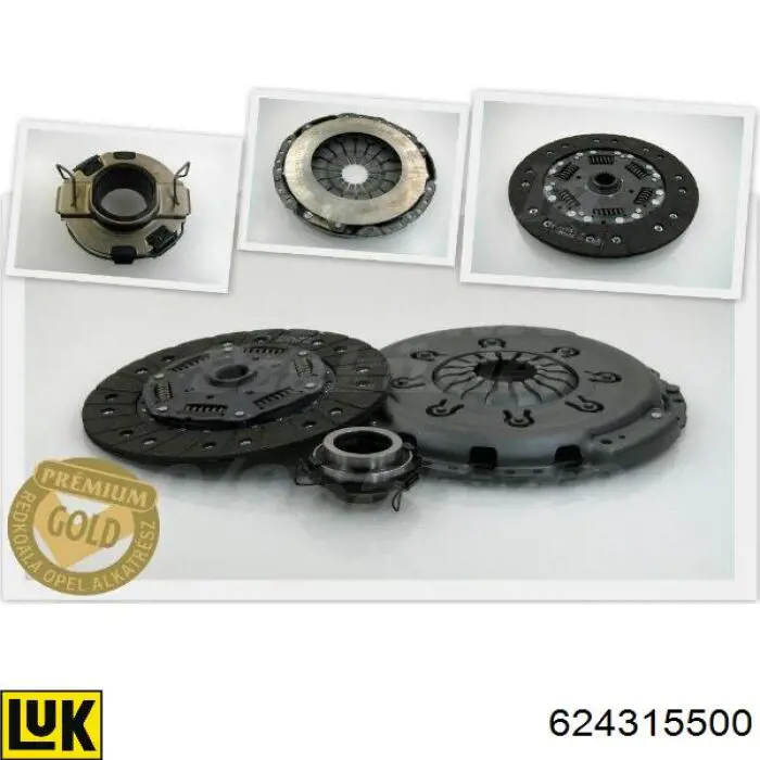 Комплект сцепления (3 части) Sachs 3000951168 цена, от 306.56 USD